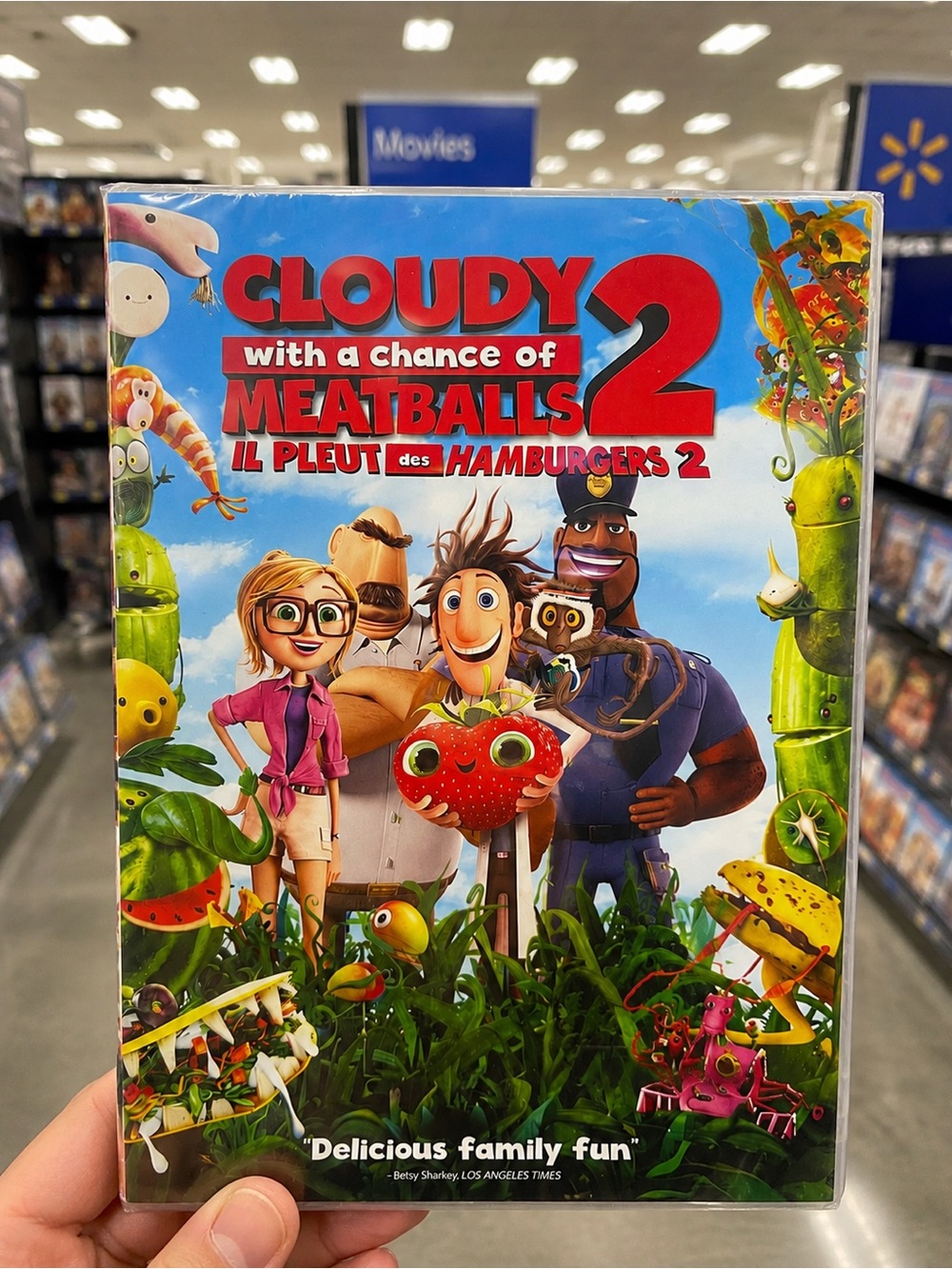 Cloudy With a Chance of Meatballs 2 DVD Bilingual Family Movie